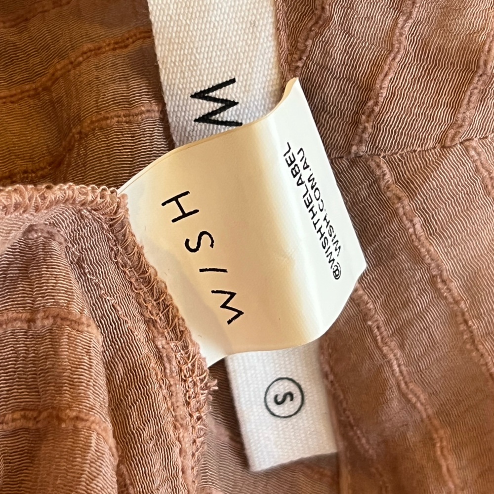 WISH Wrap Tie Front Top, NEW - Picture 12 of 13